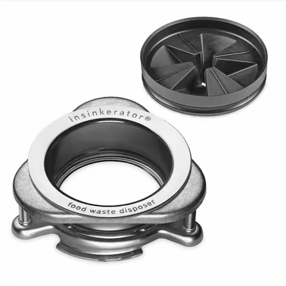 insinkerator Other - InSinkErator Sink Mount QLM00 Chrome Quick Lock  Flange & Splash Guard Accessory